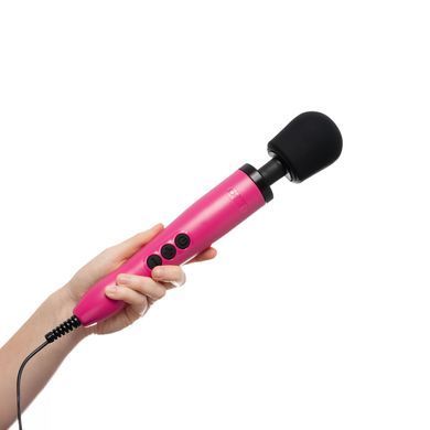Вібромасажер DOXY Original Pink, дуже потужний, живлення 220В, пульсівні вібрації &mdash; фото товару