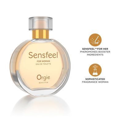 Жіночі парфуми з феромонами Orgie &ndash; Sensfeel for Woman (50 мл), квітково-фруктовий аромат &mdash; фото товару