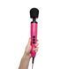 Вібромасажер DOXY Original Pink, дуже потужний, живлення 220В, пульсівні вібрації &mdash; фото 4