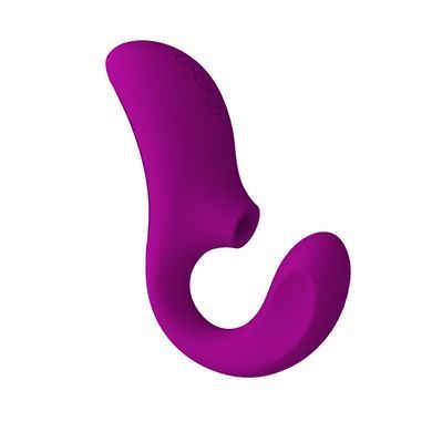 Кліторально-вагінальний звуковий стимулятор LELO Enigma Deep Rose &mdash; фото товару
