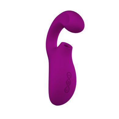 Кліторально-вагінальний звуковий стимулятор LELO Enigma Deep Rose &mdash; фото товару
