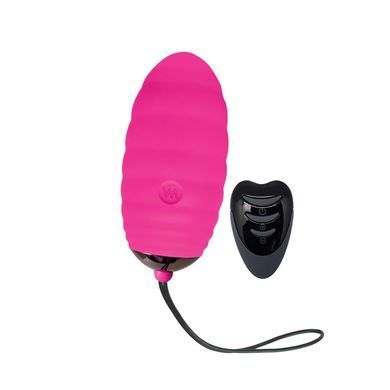 Виброяйцо Adrien Lastic Ocean Breeze 2.0 Pink, пульт ДУ, очень мощный мотор, 10 виброрежимов SO7028 фото