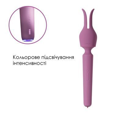 Интерактивный вибромассажер с подогревом Svakom Emma Neo 2, мощный, насадка-ушки, 5+1 режим SX1277 фото