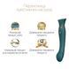Смартвибратор 3в1 Zalo &mdash; Queen Set Jewel Green, пульсирующая жемчужина и вакуум, кристалл Swarovski SO6663 фото 4
