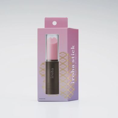 Вібратор-помада IROHA STICK Black, плавне збільшення потужності &mdash; фото товару