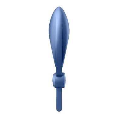 Ерекційне віброкільце-ласо з регулюванням розміру Satisfyer Sniper Blue &mdash; фото товару