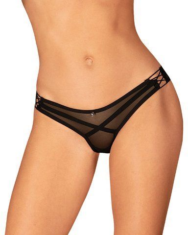 Трусики Obsessive Roxelia thong XL/2XL SO9076 фото