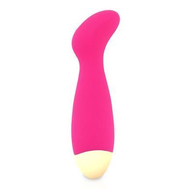 Вібратор для точки G Rianne S: Boa Mini Pink, 10 режимів роботи, медичний силікон, косметичка-чохол &mdash; фото товару