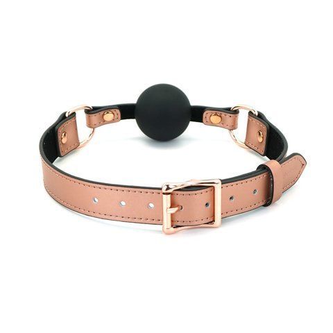 Кляп Liebe Seele Rose Gold Memory Ball Gag &mdash; фото товару